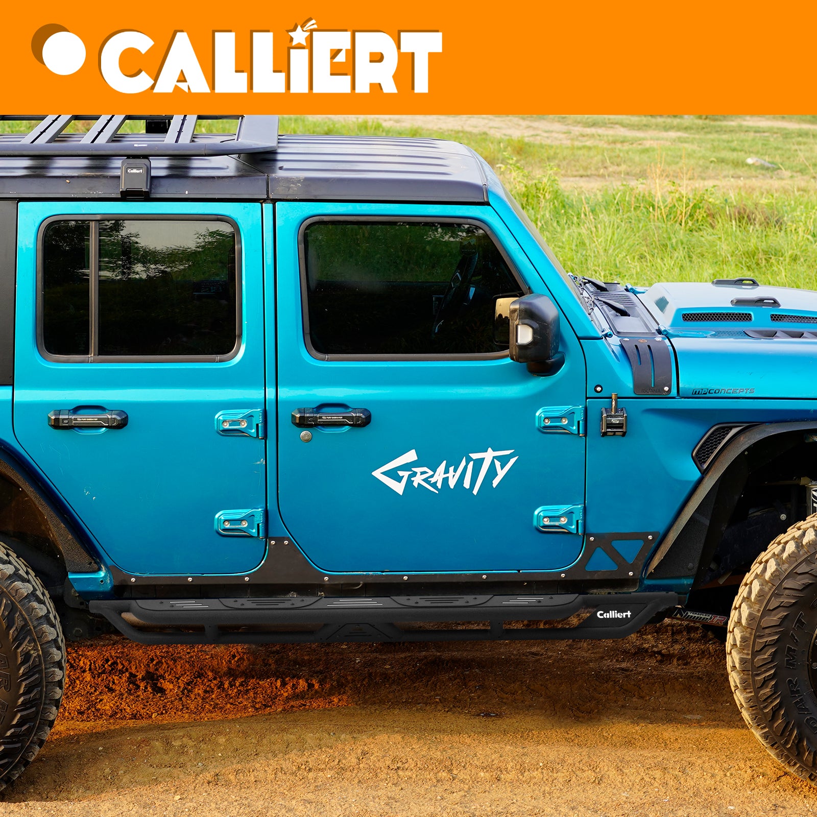 Running Boards Compatible with 2018-2024 Jeep Wrangler JL 4 Door, Matte Black Nerf Bars Step Plates Rock Sliders Rails